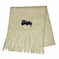 Fleece Scarf Fringed